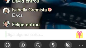 Novinhas gremistas vendo safado gozar na Live