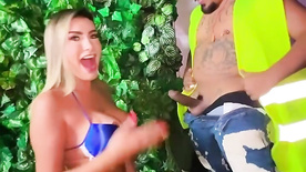 Filho gravando Andressa Urach pagando um boquete para o Anão Pistolinha