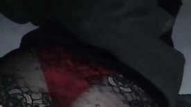 Esposa gordinha dormindo de calcinha
