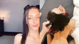 Gringa famosinha do tiktok caiu na net fazendo sexo com o namorado