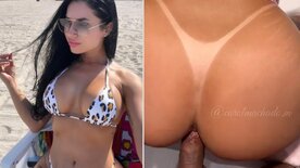 Onlyfans gratis da Caroline Machado pelada do cu grande fazendo anal delicioso