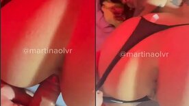Vídeo da Martinaolvr privacy pelada gemendo na pica e fodendo de prazer