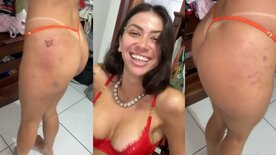 Porno Mc Pipokinha com a bunda espancada depois do sexo agressivo