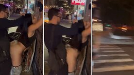 Sexo na avenida mais movimentada de Nova York