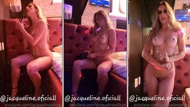 Jacqueline Darley peladinha e gostosa no motel de luxo