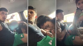 Thainá Crispim fodendo com uber Vitinho Prado dentro do carro