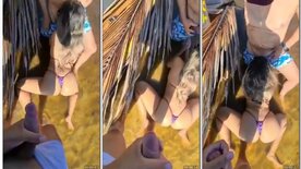 Video da loira casada se divertindo com amigos num rio enquanto corno trabalha