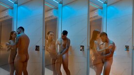 Tati Formento transando no chuveiro com seu namorado bem dotado