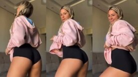 De shortinho e toda deliciosa a Natalia valente rebola a bunda bem sensual