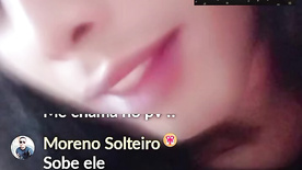 Trans gostosa vendo rola na Live