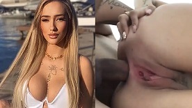 Nayara Harpper rabuda dando o cu com força em sexo anal delicioso