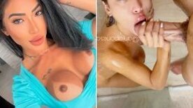 AhJaponesa porno do Onlyfans pagando boquete e tomando porra no banho