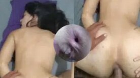 Amadora pelada e safada levando pau na bunda no porno gostoso