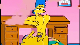 Mature MILF Marge Simpson and other mature ladies are fucking hard