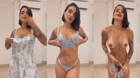 Lola Benvenutti caiu na net nua trocando de roupa e se exibindo