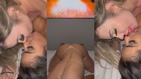 Gabi Tamiris porno lésbico se pegando com amiga morena gostosa