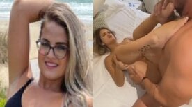 Bruna Carlos porno brasileiro fodendo com força no motel