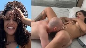 Porno caseiro da Lana Borges gozando na boca do careca comedor