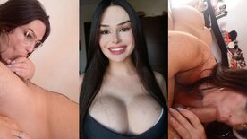 Bleesaant porno do Onlyfans fazendo boquete toda peladinha