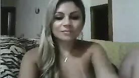 Loirona perfeita na webcam pelada