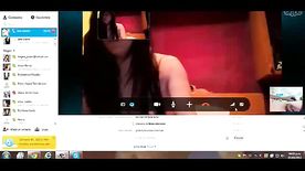 Sexo virtual no skype caiu na net