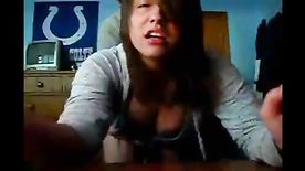 Flagra real de sexo anal gostoso de frente a webcam